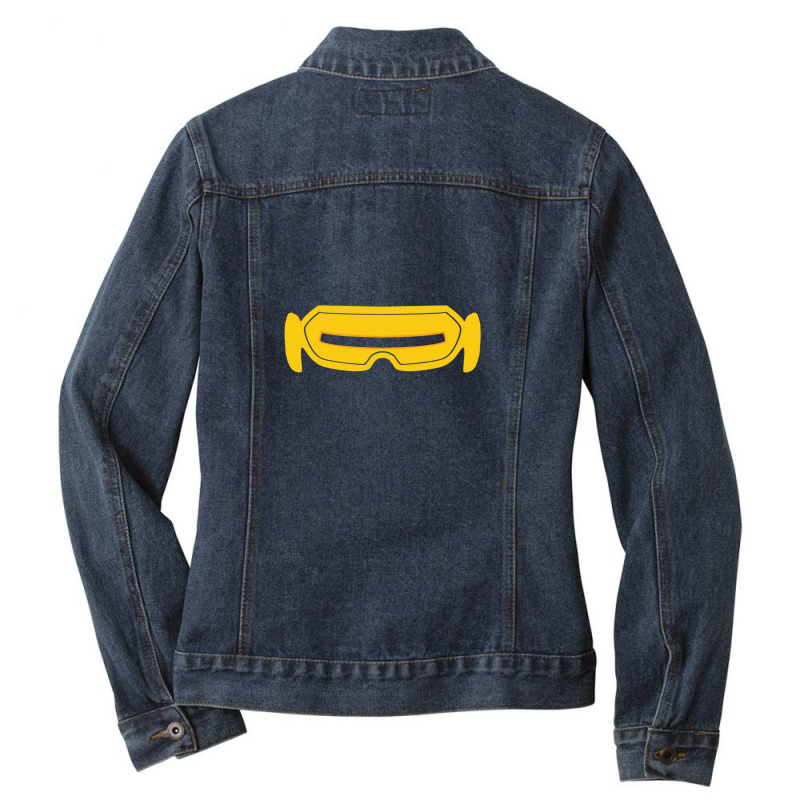 Cyclop Sunglasses Ladies Denim Jacket by DonnieRountree | Artistshot