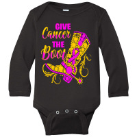 Cowgirl Southern Give Boot Cowboy Long Sleeve Baby Bodysuit | Artistshot