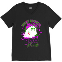 Boo Sheet Costume Women Ghost Halloween V-neck Tee | Artistshot