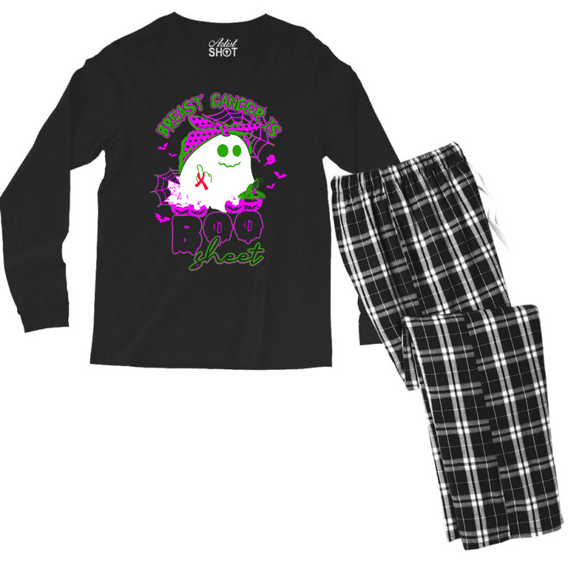 Boo Sheet Costume Women Ghost Halloween Men's Long Sleeve Pajama Set | Artistshot