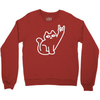 Cats Like Metal Crewneck Sweatshirt | Artistshot