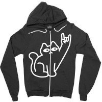 Cats Like Metal Zipper Hoodie | Artistshot