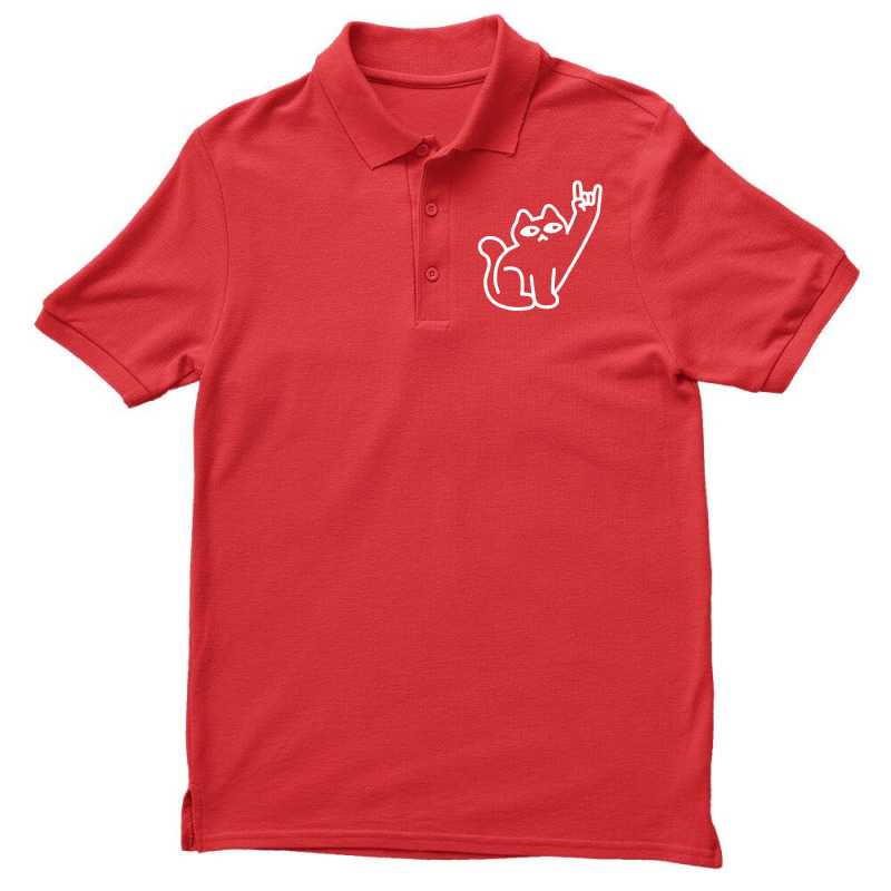 Cats Like Metal Men's Polo Shirt | Artistshot