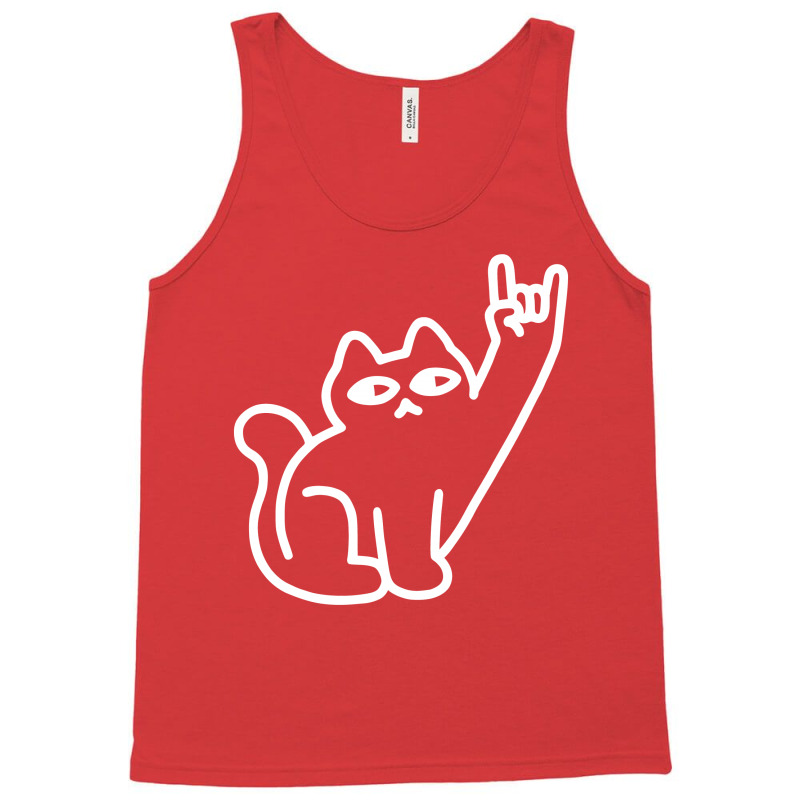 Cats Like Metal Tank Top | Artistshot