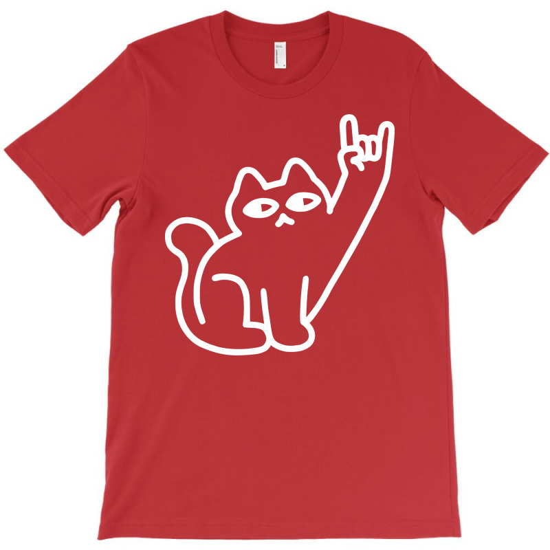 Cats Like Metal T-shirt | Artistshot