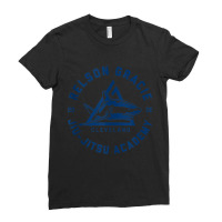 Relson Gracie Jiu Jitsu Cleveland Tank Top Ladies Fitted T-shirt | Artistshot