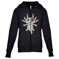 Bullseye Team Member Axolotl Funny Youth Zipper Hoodie | Artistshot