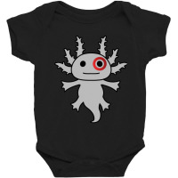 Bullseye Team Member Axolotl Funny Baby Bodysuit | Artistshot