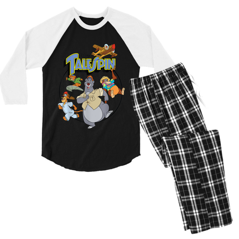 Tale Spin Crew Men's 3/4 Sleeve Pajama Set | Artistshot