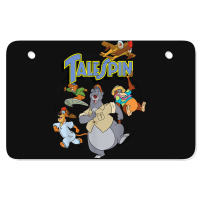 Tale Spin Crew Atv License Plate | Artistshot