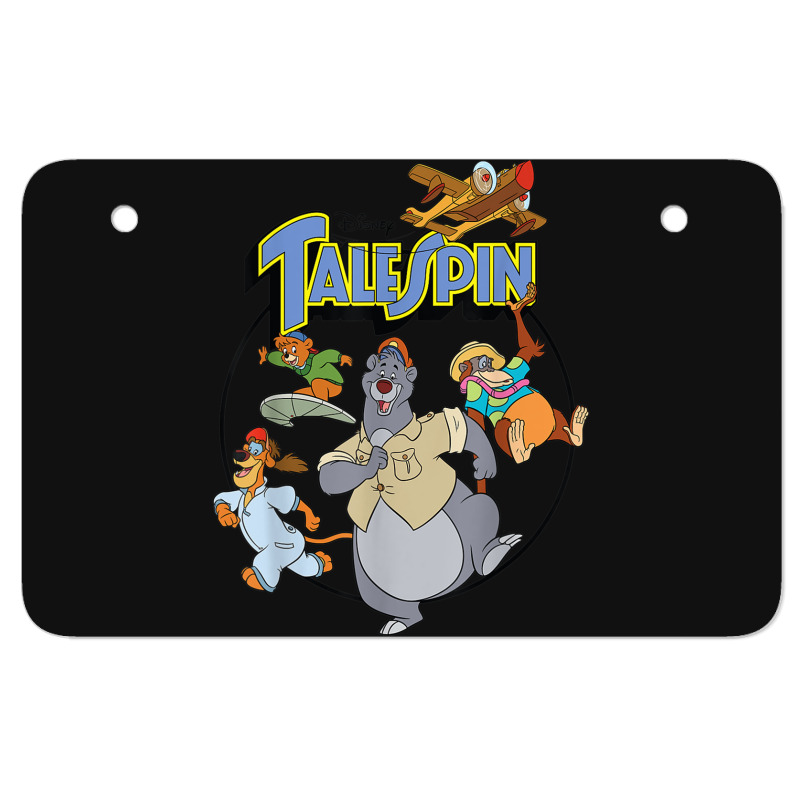 Tale Spin Crew Atv License Plate | Artistshot