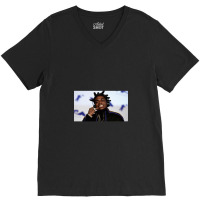 Bill Kahan Black V-neck Tee | Artistshot