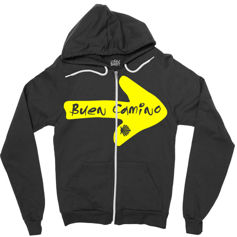 Buen Camino De Santiago Compostela Spain St James Way Gift Pullover Ho Zipper Hoodie | Artistshot