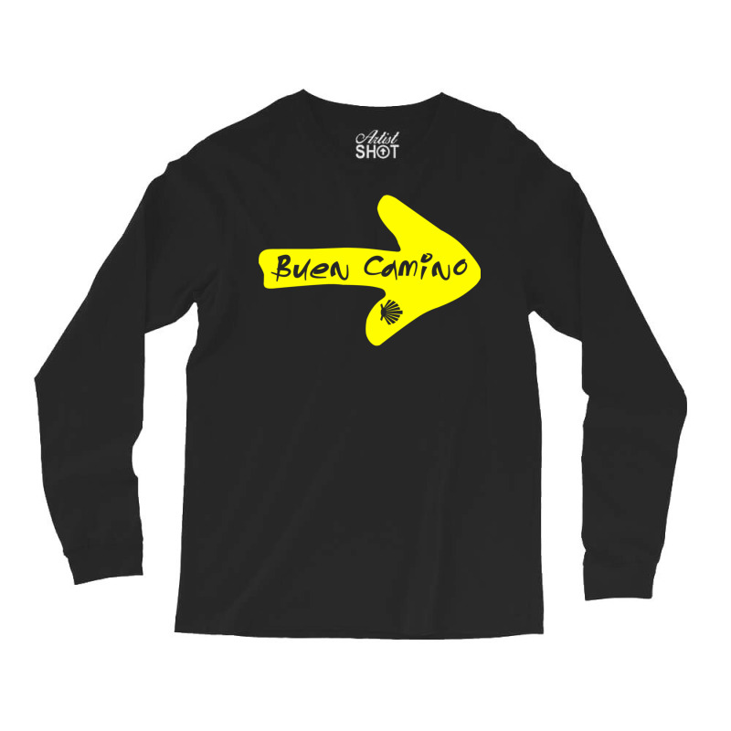 Buen Camino De Santiago Compostela Spain St James Way Gift Pullover Ho Long Sleeve Shirts | Artistshot