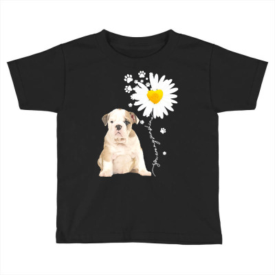 Bulldog T Shirti Love Bulldog. T Shirt Toddler T-shirt Designed By Clotilde