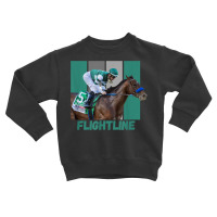 Flightline Horse Racing Thoroughbred Del Mar Santa Anita T Shirt Toddler Sweatshirt | Artistshot