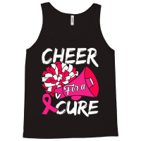 Cheer For Cure Pink Ribbon Awareness Women Tank Top | Artistshot