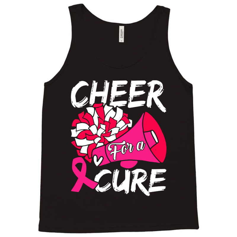 Cheer For Cure Pink Ribbon Awareness Women Tank Top | Artistshot