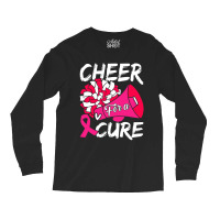 Cheer For Cure Pink Ribbon Awareness Women Long Sleeve Shirts | Artistshot