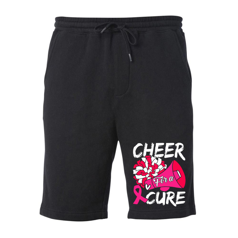 Cheer For Cure Pink Ribbon Awareness Women Fleece Short | Artistshot