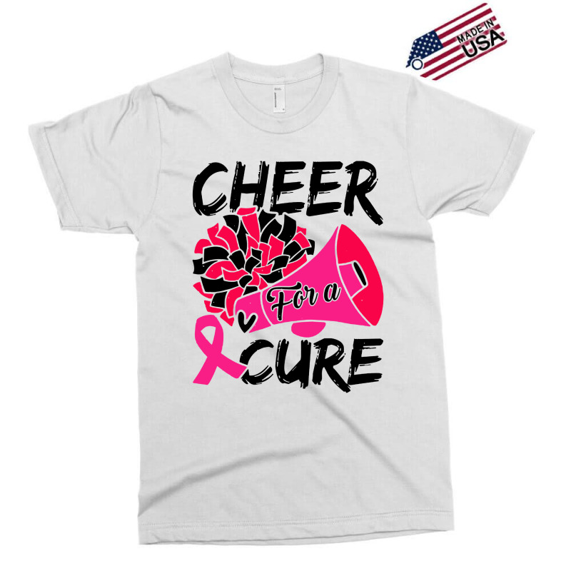 Cheer For Cure Pink Ribbon Awareness Women Exclusive T-shirt | Artistshot