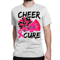 Cheer For Cure Pink Ribbon Awareness Women Classic T-shirt | Artistshot