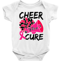 Cheer For Cure Pink Ribbon Awareness Women Baby Bodysuit | Artistshot