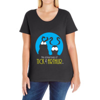 Tick And Arthur Gift Ladies Curvy T-shirt | Artistshot