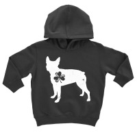 Boston Terrier T  Shirt St Patrick Day   Boston Terrier Shamrock T  Sh Toddler Hoodie | Artistshot