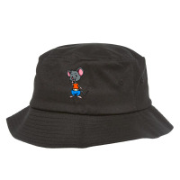 Cute Anthropomorphic Human Like Cartoon Character Mouse In Clothes Bucket Hat | Artistshot