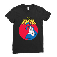 The Tick Superhero Vintage Ladies Fitted T-shirt | Artistshot