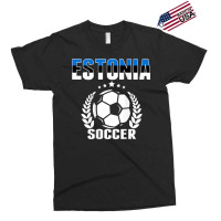 Estonia Soccer Fans Jersey   Proud Estonian Football Lovers T Shirt Exclusive T-shirt | Artistshot