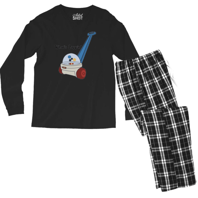 What's Poppin Men's Long Sleeve Pajama Set | Artistshot