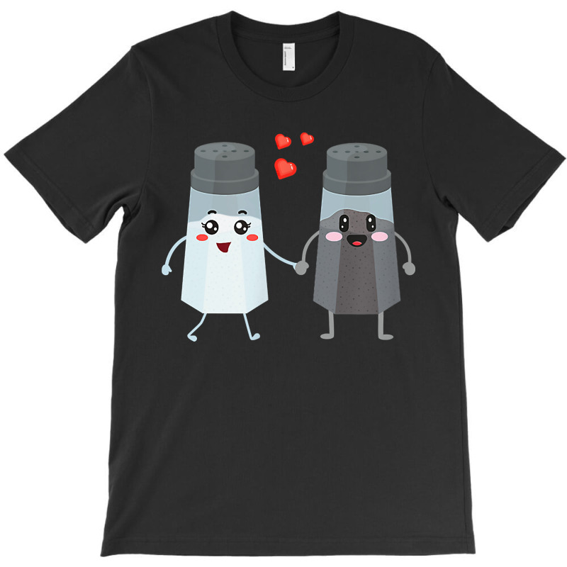 Salt And Pepper Shaker Couple Gift For Chefs And Cooks T-shirt | Artistshot