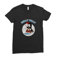 Distressed Chilly Willy Ladies Fitted T-shirt | Artistshot