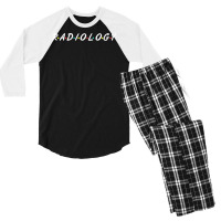 Radiology Gifts For Radiologist Technician Long Sleeve T Shirt Men's 3/4 Sleeve Pajama Set | Artistshot