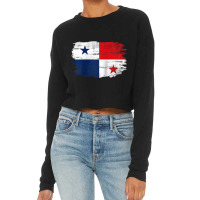 Vintage Panama Flag For Panamanian Gift Raglan Baseball Tee Cropped Sweater | Artistshot