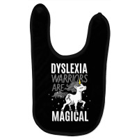 Dyslexia Magical Unicorn Learning Disability Dyslexic Alexia T Shirt Baby Bibs | Artistshot