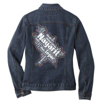 Mapa De Nayarit Mexico Y Municipios Flores Mexicanas T Shirt Ladies Denim Jacket | Artistshot