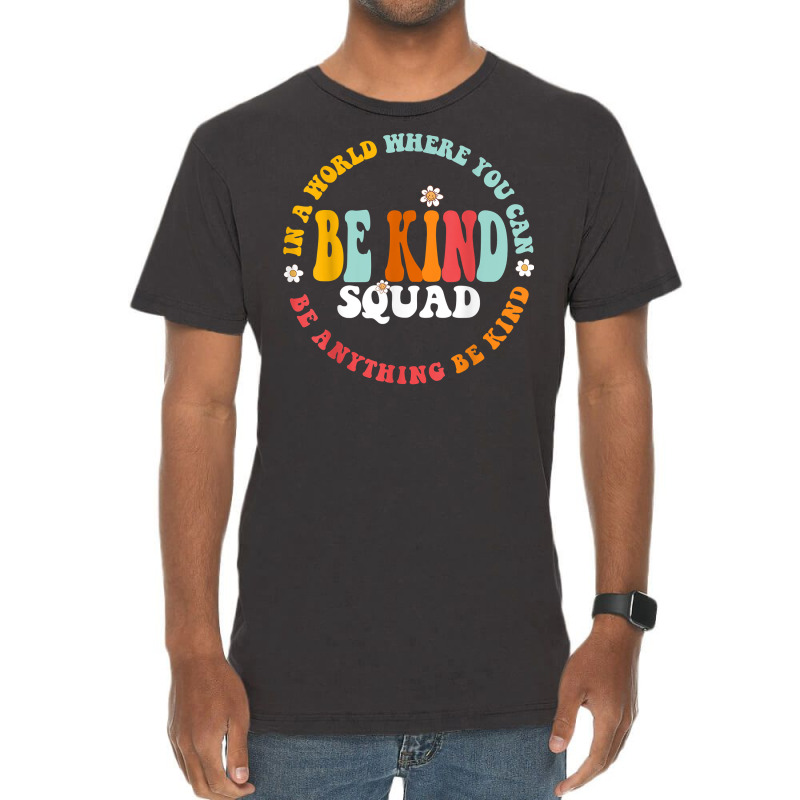 Matching Unity Day Orange Spanish Bilingual Be Kind Squad T Shirt Vintage T-Shirt by cm-arts | Artistshot