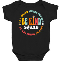 Matching Unity Day Orange Spanish Bilingual Be Kind Squad T Shirt Baby Bodysuit | Artistshot