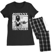 Black Johnny Thunders Classic Women's Pajamas Set | Artistshot