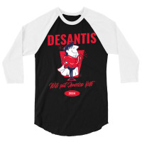 Desantis 2024 3/4 Sleeve Shirt | Artistshot