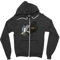 Keyboard Playing Seabird That Sings Zipper Hoodie | Artistshot