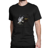 Keyboard Playing Seabird That Sings Classic T-shirt | Artistshot