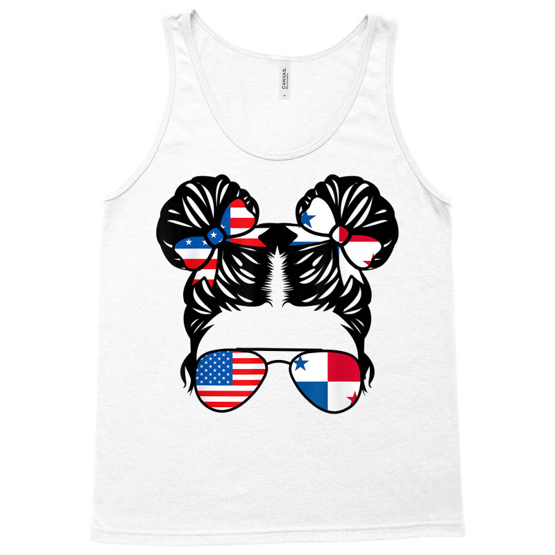 Half American Half Panamanian Girl Usa Panama Flag Patriot T Shirt Tank Top by cm-arts | Artistshot