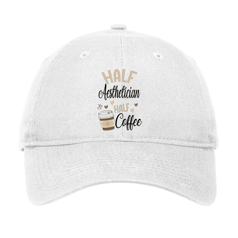 Funny Aesthetician Coffee Lover Adjustable Cap | Artistshot