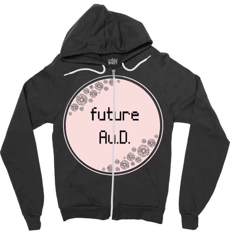 Future Audiologist Zipper Hoodie by cm-arts | Artistshot