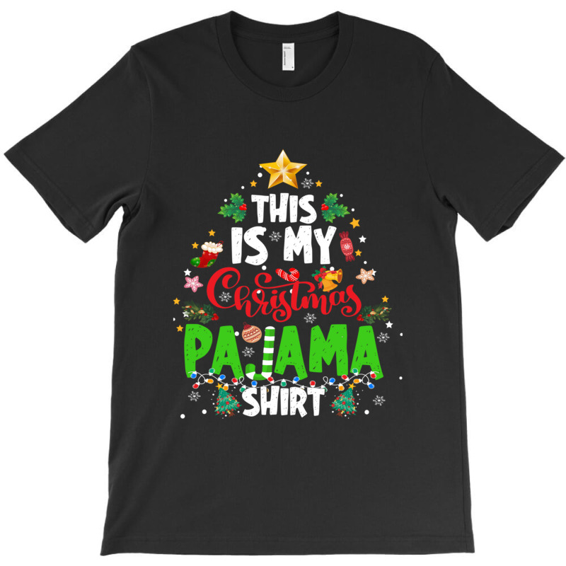 This Is My Christmas Pajama Funny Tree Family Matching T-shirt | Artistshot