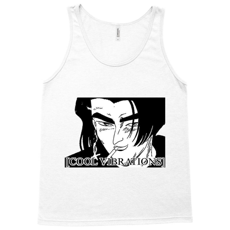 Cool Vibrations Initial D Tank Top by PRISCILLABIRD | Artistshot